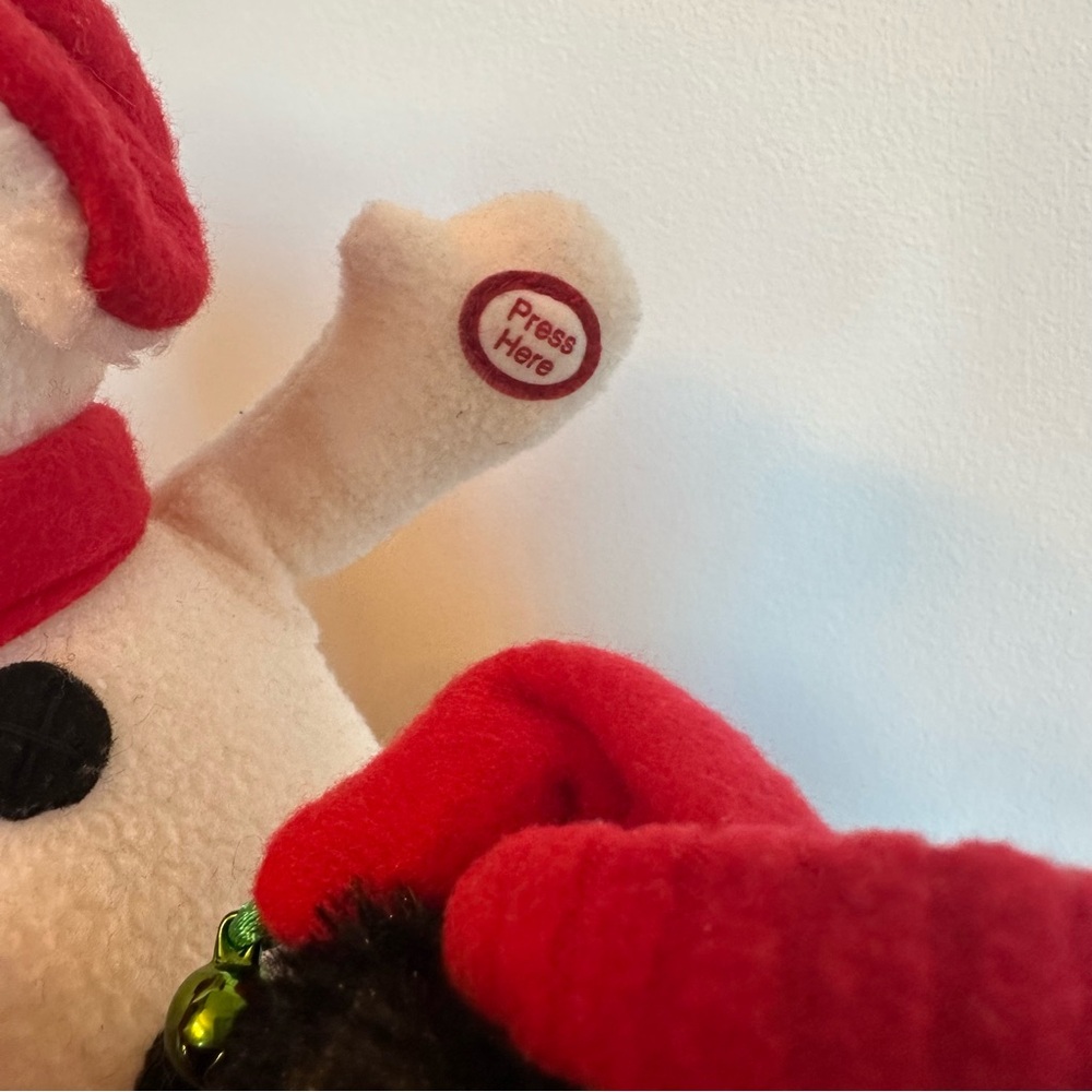 SOLD- Hallmark Jingle Pals Animated Singing Snowman Sleigh Ride Christmas Plush - Picture 16 of 16